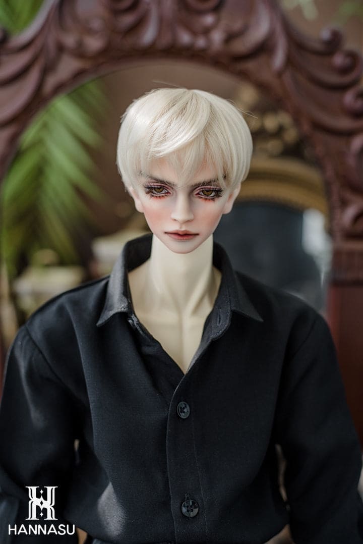 【HANNASU】HW-1090 娃用假髮 多色 / 8~9吋 BJD DD 3分 MDD