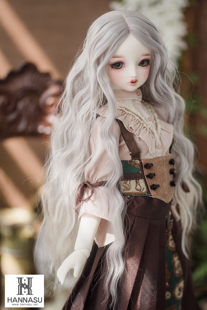 【HANNASU】HW-1091 娃用假髮 多色 / 6~7吋 BJD 6分 YOSD iMda2.6 AngelPhilia