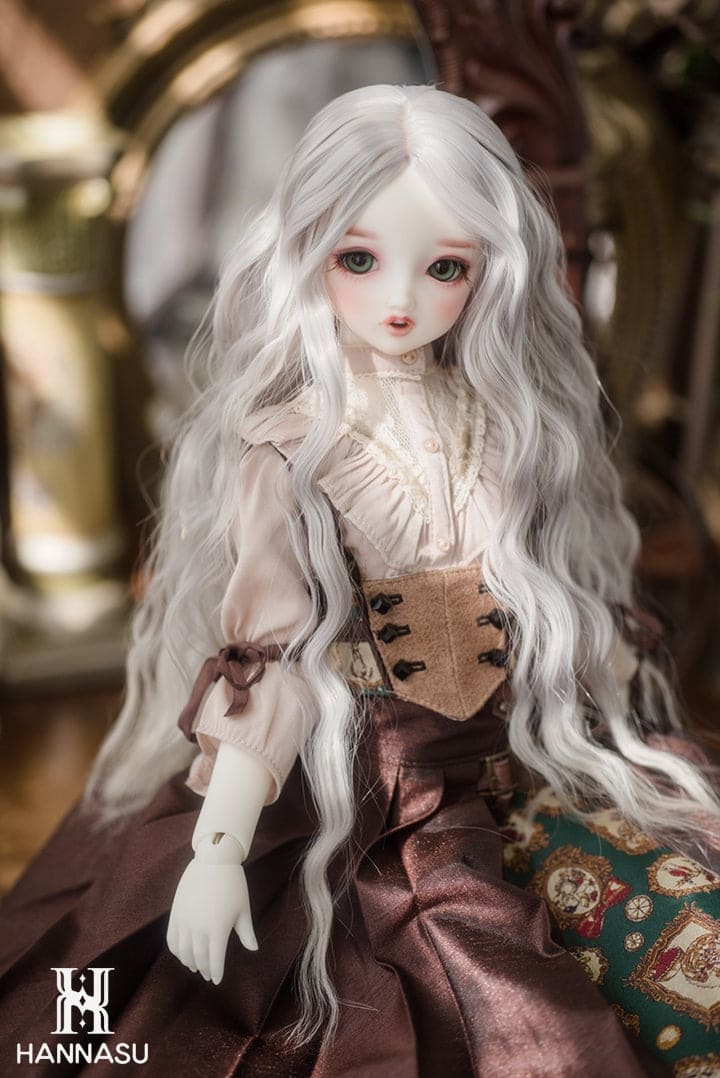 【HANNASU】HW-1091 娃用假髮 多色 / 6~7吋 BJD 6分 YOSD iMda2.6 AngelPhilia