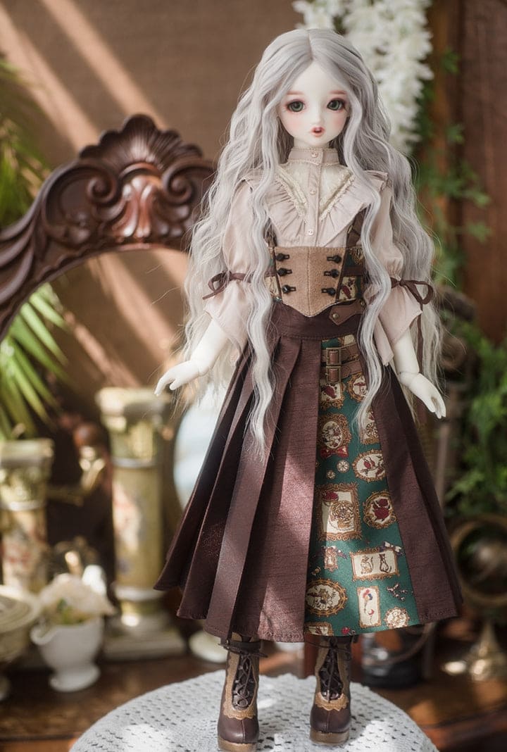 【HANNASU】HW-1091 娃用假髮 多色 / 6~7吋 BJD 6分 YOSD iMda2.6 AngelPhilia