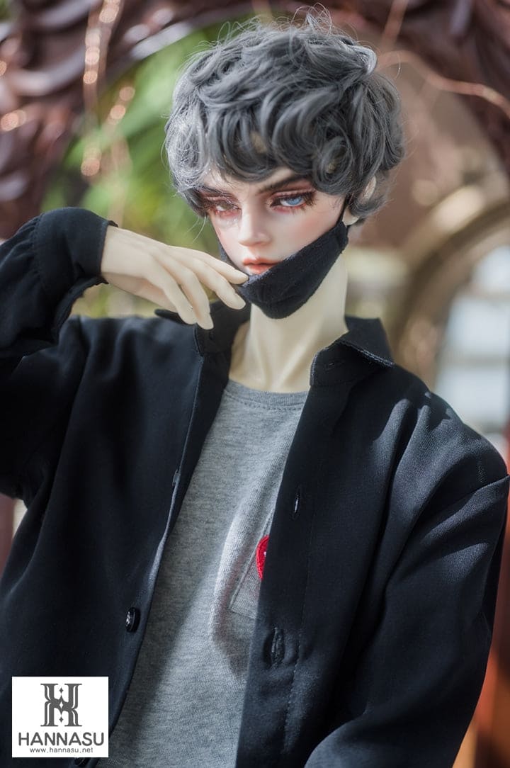 【HANNASU】HW-1093 娃用假髮 多色 / 8~9吋 BJD DD 3分 MDD