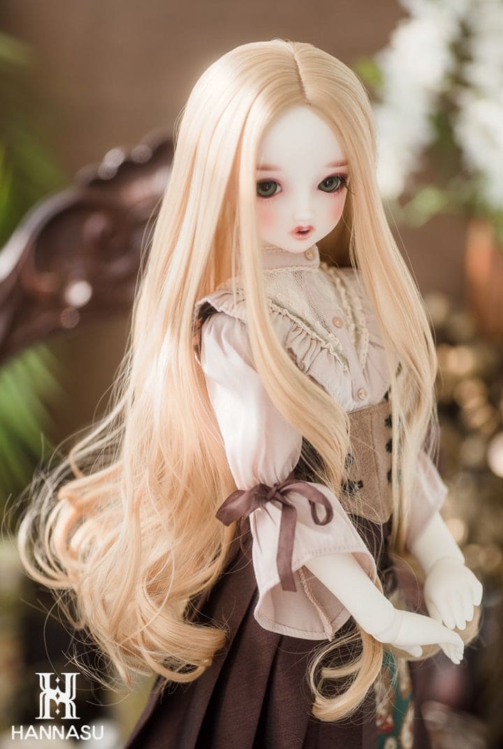 【HANNASU】HW-1094 娃用假髮 多色 / 7~8吋 BJD AZO2 iMda3.0 1/4 - 紀物書館+JiWu Bookstore