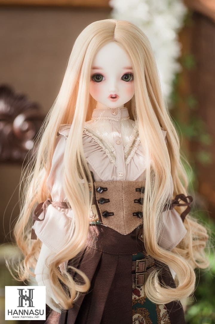 【HANNASU】HW-1094 娃用假髮 多色 / 7~8吋 BJD AZO2 iMda3.0 1/4 - 紀物書館+JiWu Bookstore