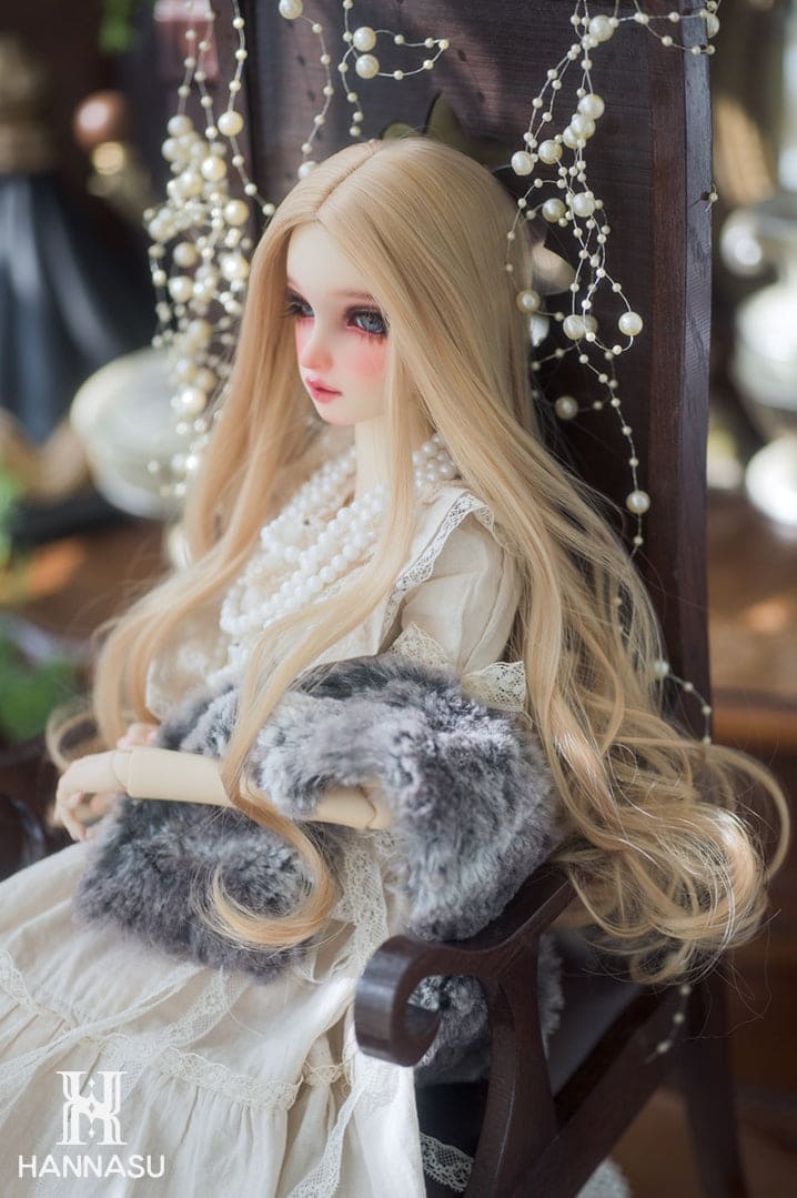 【HANNASU】HW-1094 娃用假髮 多色 / 9~10吋 BJD DD 1/3 MDD - 紀物書館+JiWu Bookstore