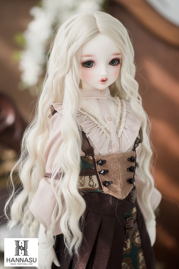 【HANNASU】HW-1097 娃用假髮 多色 / 9~10吋 BJD DD 1/3 MDD - 紀物書館+JiWu Bookstore