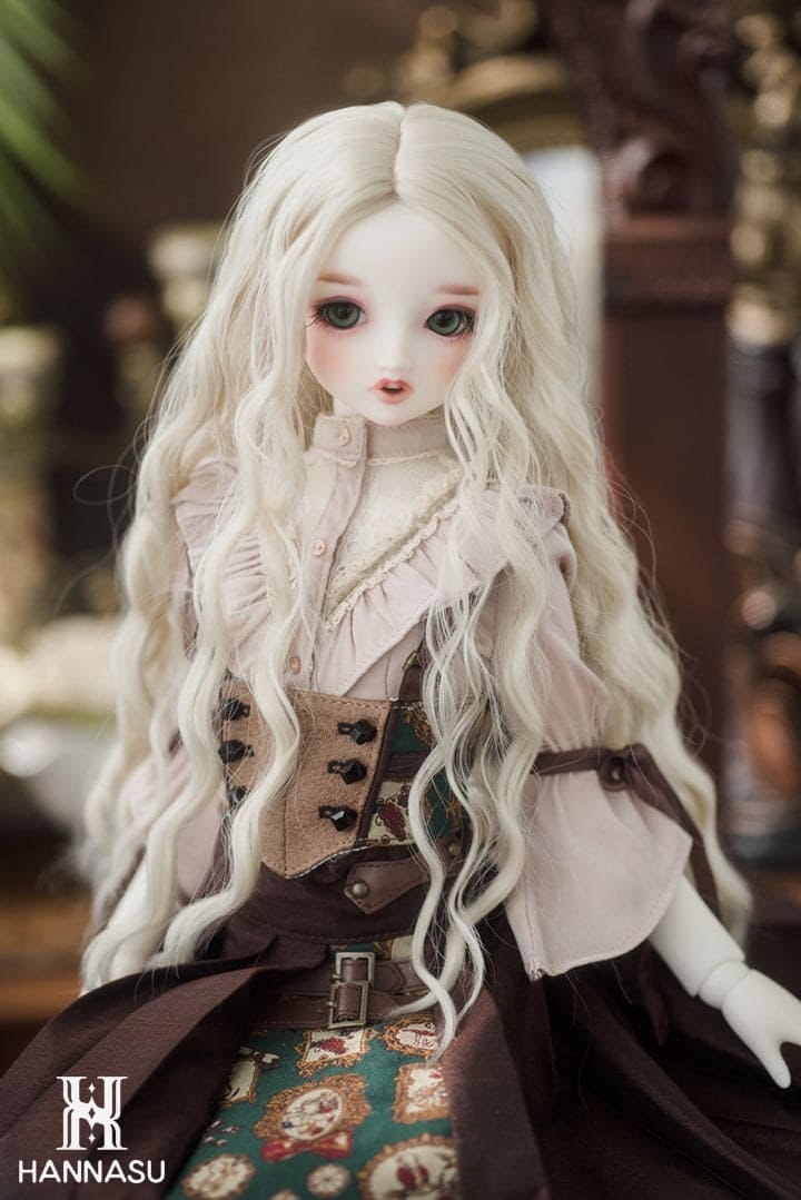 【HANNASU】HW-1097 娃用假髮 多色 / 8~9吋 BJD DD 3分 MDD