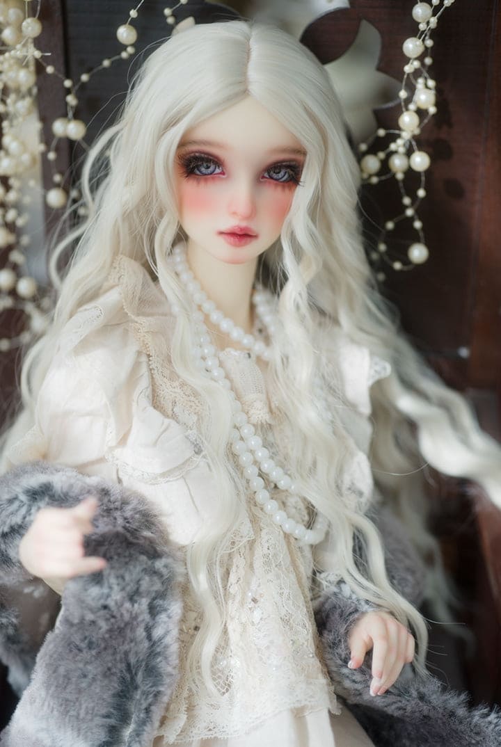 【HANNASU】HW-1097 娃用假髮 多色 / 9~10吋 BJD DD 1/3 MDD - 紀物書館+JiWu Bookstore