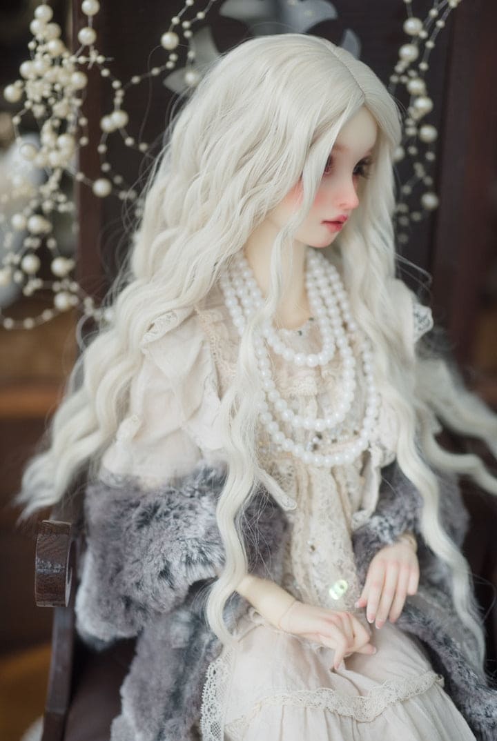 【HANNASU】HW-1097 娃用假髮 多色 / 9~10吋 BJD DD 1/3 MDD - 紀物書館+JiWu Bookstore