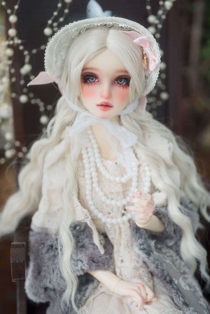 【HANNASU】HW-1097 娃用假髮 多色 / 9~10吋 BJD DD 1/3 MDD - 紀物書館+JiWu Bookstore
