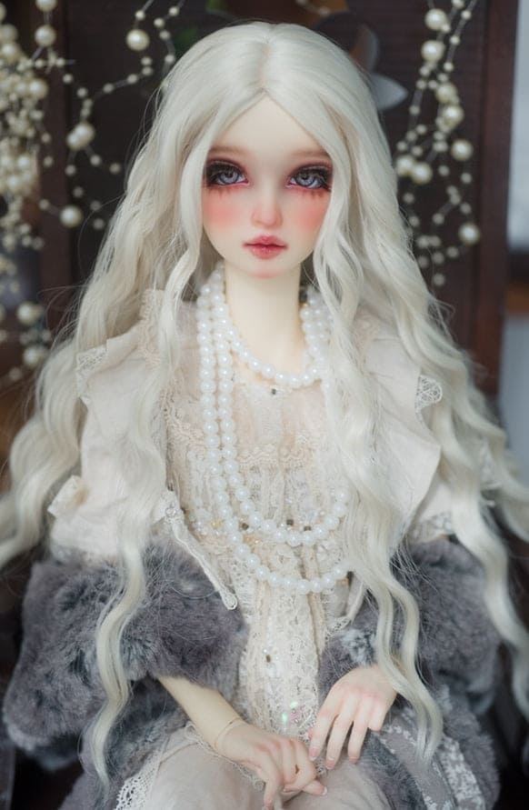 【HANNASU】HW-1097 娃用假髮 多色 / 9~10吋 BJD DD 1/3 MDD - 紀物書館+JiWu Bookstore