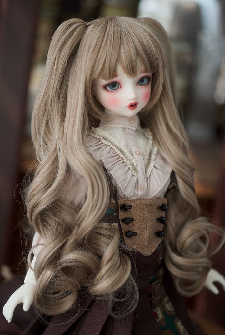 【HANNASU】HW-1101 娃用假髮 多色 / 8~9吋 BJD DD 3分 MDD