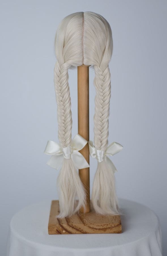 【HANNASU】HW-1107 娃用假髮 多色 / 9~10吋 BJD DD 1/3 MDD - 紀物書館+JiWu Bookstore