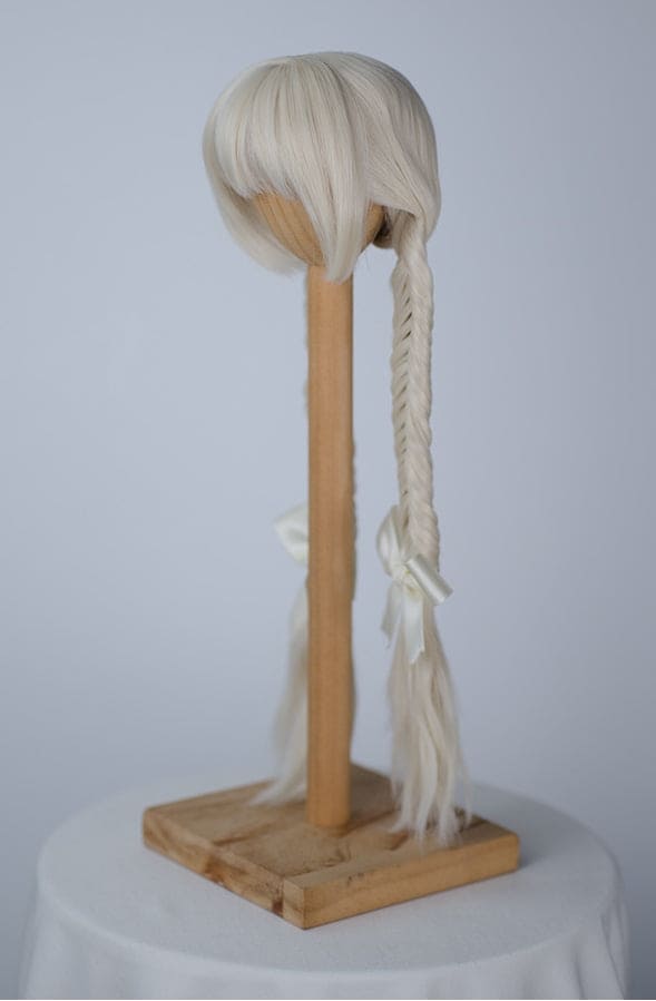 【HANNASU】HW-1107 娃用假髮 多色 / 9~10吋 BJD DD 1/3 MDD - 紀物書館+JiWu Bookstore