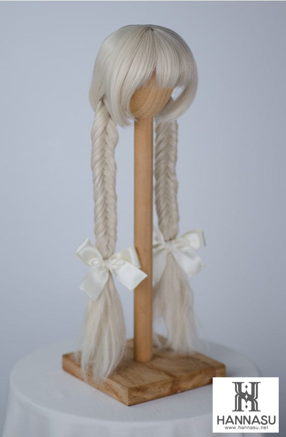 【HANNASU】HW-1107 娃用假髮 多色 / 9~10吋 BJD DD 1/3 MDD - 紀物書館+JiWu Bookstore