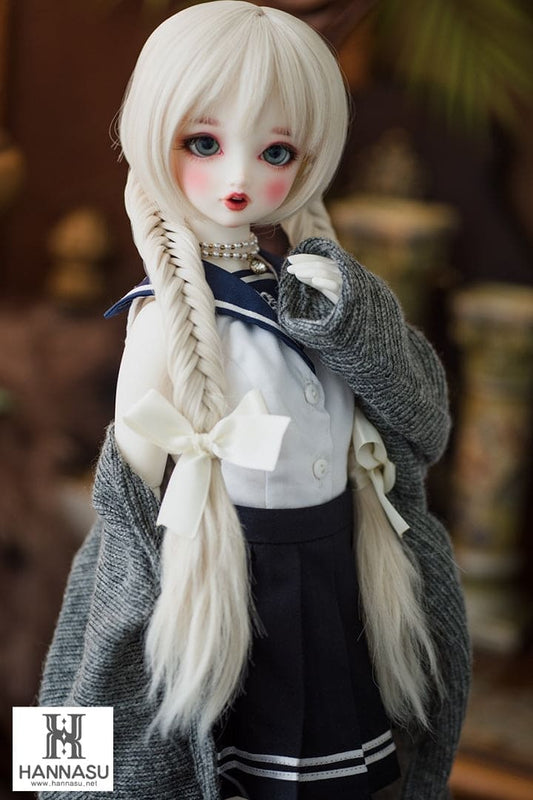 【HANNASU】HW-1107 娃用假髮 多色 / 7~8吋 BJD AZO2 iMda3.0 1/4 - 紀物書館+JiWu Bookstore