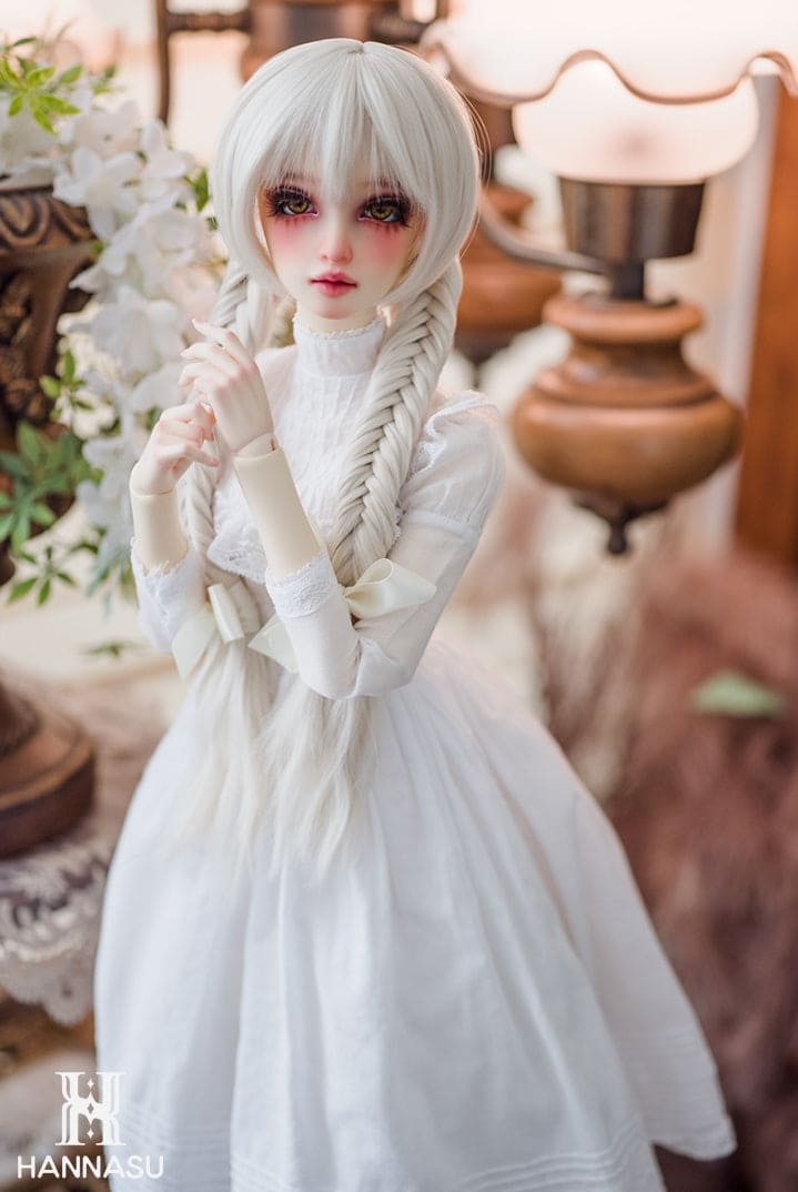【HANNASU】HW-1107 娃用假髮 多色 / 7~8吋 BJD AZO2 iMda3.0 1/4 - 紀物書館+JiWu Bookstore
