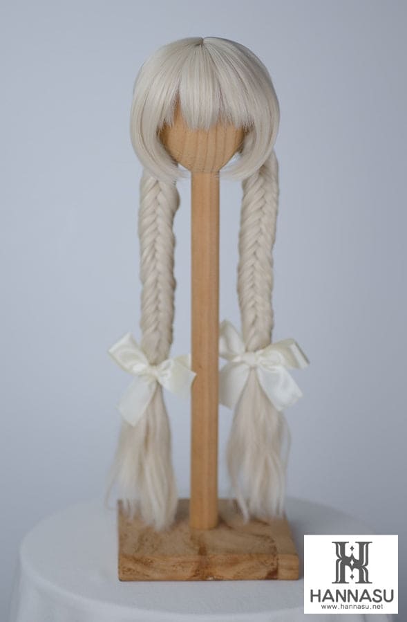 【HANNASU】HW-1107 娃用假髮 多色 / 9~10吋 BJD DD 1/3 MDD - 紀物書館+JiWu Bookstore