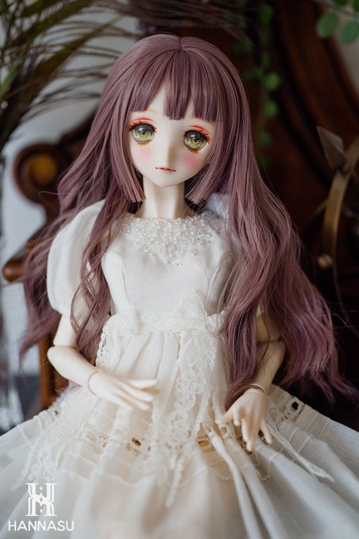 【HANNASU】HW-1109 娃用假髮 多色 / 8~9吋 BJD DD 1/3 MDD - 紀物書館+JiWu Bookstore
