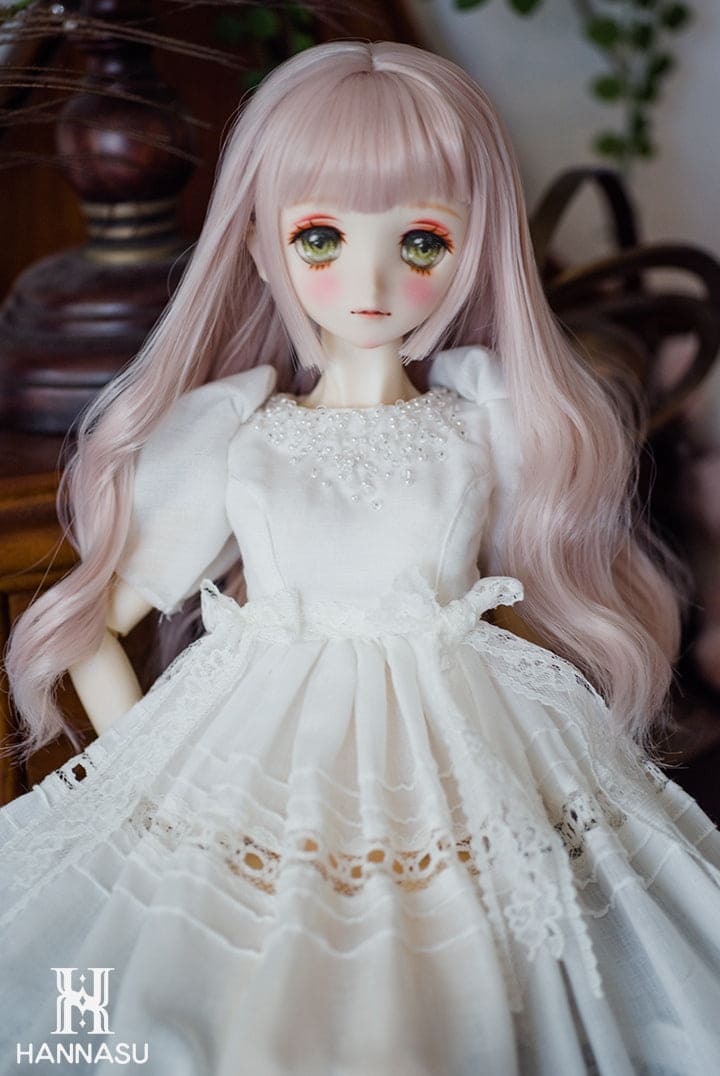 【HANNASU】HW-1109 娃用假髮 多色 / 8~9吋 BJD DD 1/3 MDD - 紀物書館+JiWu Bookstore