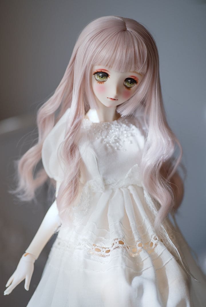 【HANNASU】HW-1109 娃用假髮 多色 / 8~9吋 BJD DD 1/3 MDD - 紀物書館+JiWu Bookstore