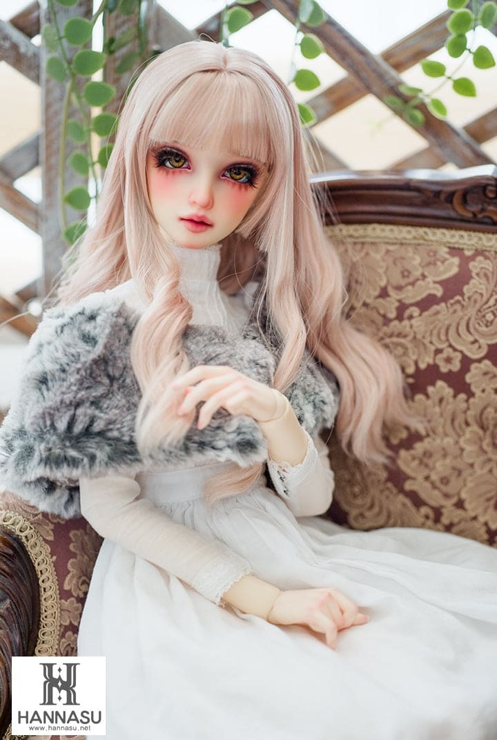 【HANNASU】HW-1109 娃用假髮 多色 / 8~9吋 BJD DD 1/3 MDD - 紀物書館+JiWu Bookstore