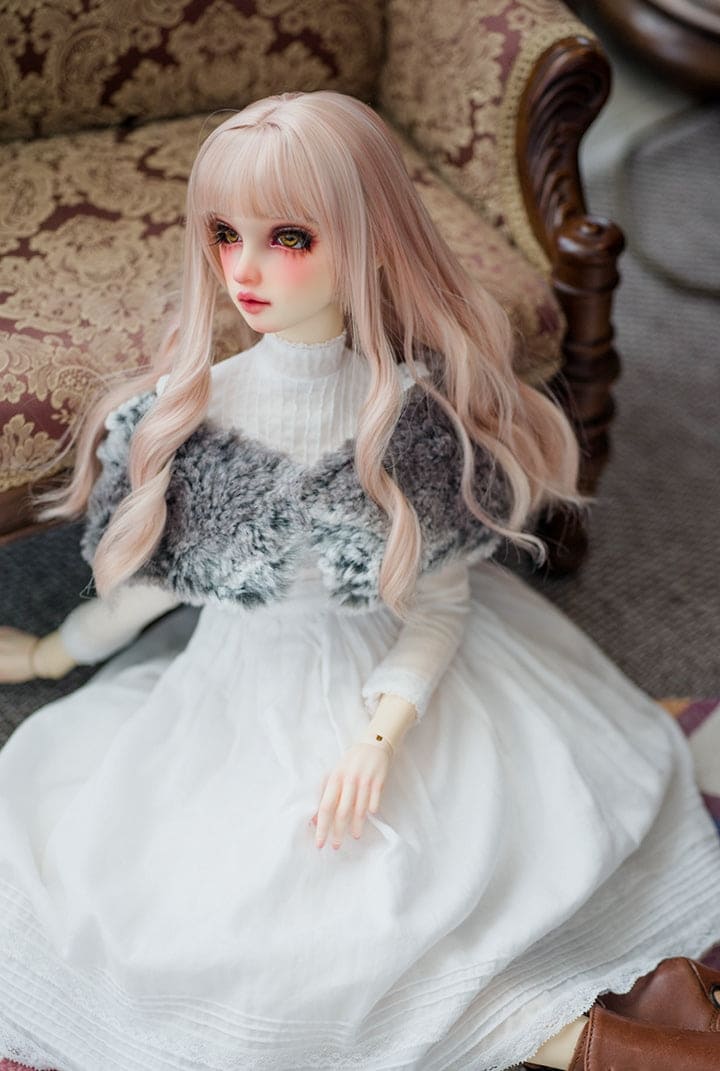 【HANNASU】HW-1109 娃用假髮 多色 / 8~9吋 BJD DD 1/3 MDD - 紀物書館+JiWu Bookstore