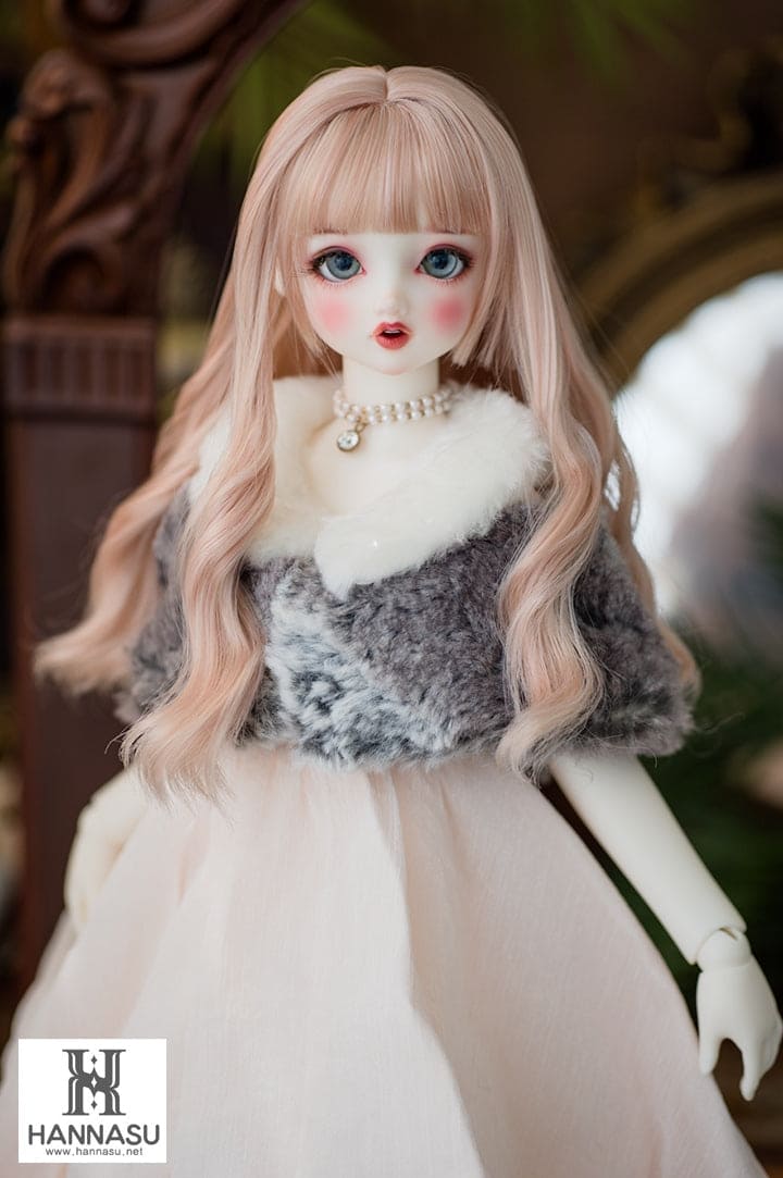 【HANNASU】HW-1109 娃用假髮 多色 / 8~9吋 BJD DD 1/3 MDD - 紀物書館+JiWu Bookstore