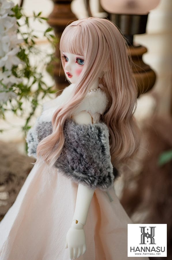 【HANNASU】HW-1109 娃用假髮 多色 / 8~9吋 BJD DD 1/3 MDD - 紀物書館+JiWu Bookstore
