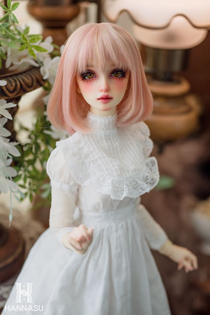 【HANNASU】HW-1110 娃用假髮 多色 / 6~7吋 BJD YoSD Angel Philia 1/6 - 紀物書館+JiWu Bookstore
