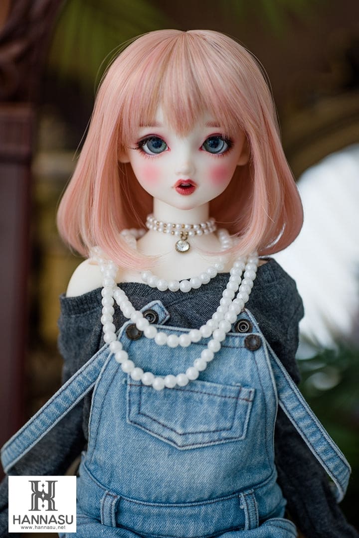 【HANNASU】HW-1110 娃用假髮 多色 / 6~7吋 BJD YoSD Angel Philia 1/6 - 紀物書館+JiWu Bookstore