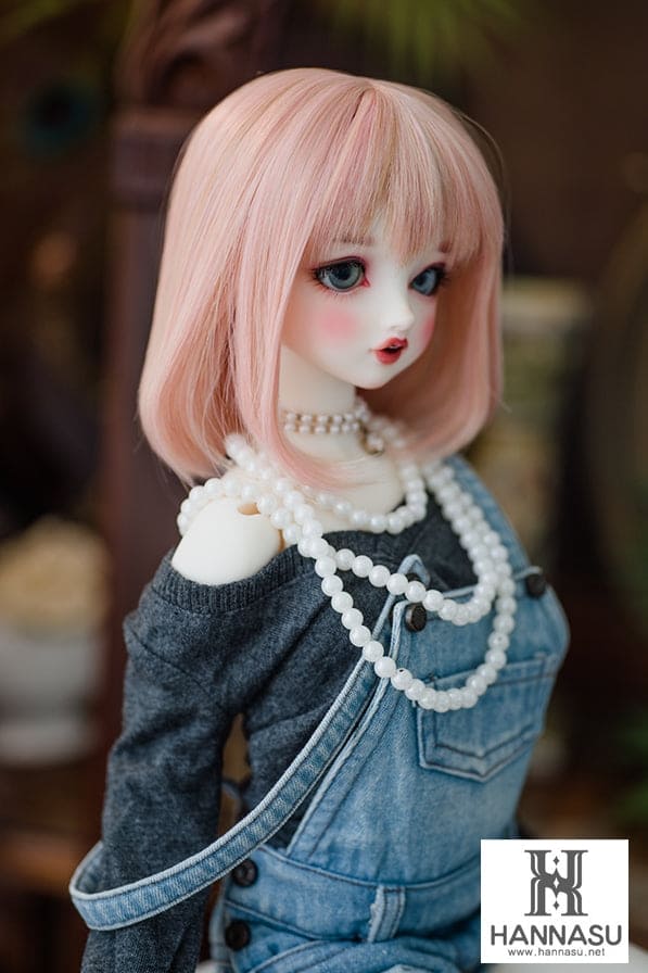 【HANNASU】HW-1110 娃用假髮 多色 / 6~7吋 BJD YoSD Angel Philia 1/6 - 紀物書館+JiWu Bookstore