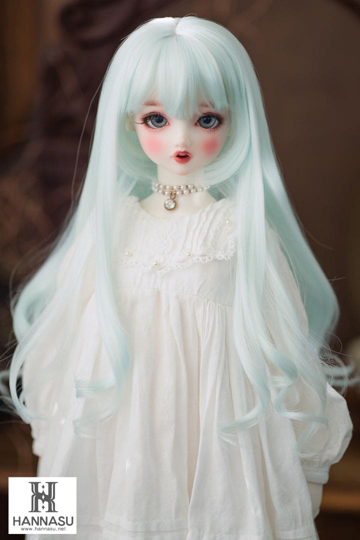 【HANNASU】HW-1111 娃用假髮 多色 / 8~9吋 BJD DD 1/3 MDD - 紀物書館+JiWu Bookstore