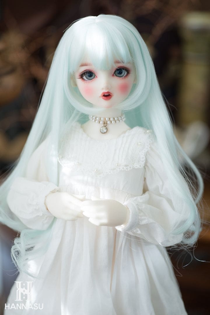 【HANNASU】HW-1111 娃用假髮 多色 / 8~9吋 BJD DD 1/3 MDD - 紀物書館+JiWu Bookstore