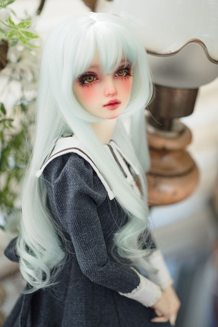 【HANNASU】HW-1111 娃用假髮 多色 / 8~9吋 BJD DD 1/3 MDD - 紀物書館+JiWu Bookstore