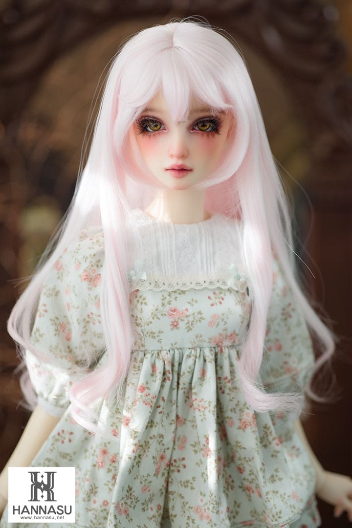 【HANNASU】HW-1111 娃用假髮 多色 / 8~9吋 BJD DD 1/3 MDD - 紀物書館+JiWu Bookstore