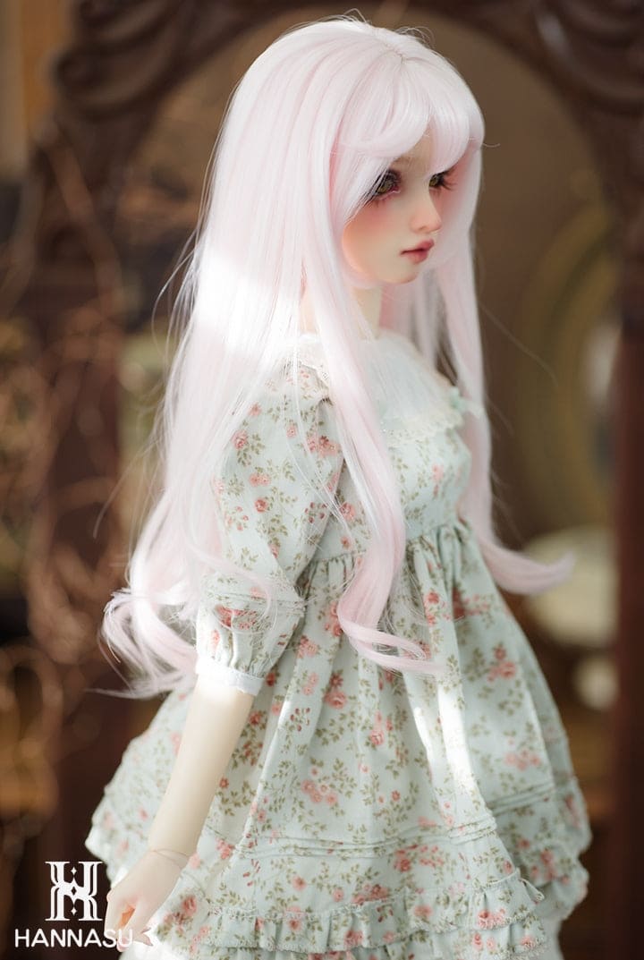 【HANNASU】HW-1111 娃用假髮 多色 / 8~9吋 BJD DD 1/3 MDD - 紀物書館+JiWu Bookstore
