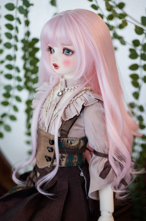 【HANNASU】HW-1111 娃用假髮 多色 / 8~9吋 BJD DD 1/3 MDD - 紀物書館+JiWu Bookstore
