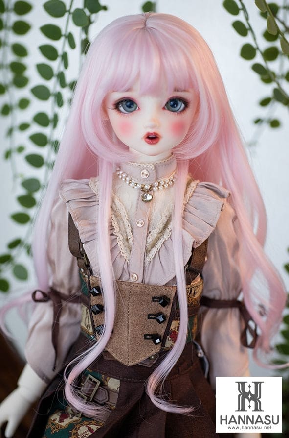 【HANNASU】HW-1111 娃用假髮 多色 / 8~9吋 BJD DD 1/3 MDD - 紀物書館+JiWu Bookstore