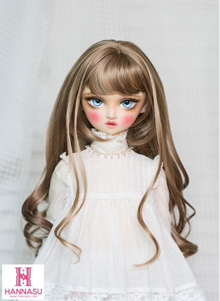 【HANNASU】HW-1111 娃用假髮 多色 / 8~9吋 BJD DD 1/3 MDD - 紀物書館+JiWu Bookstore