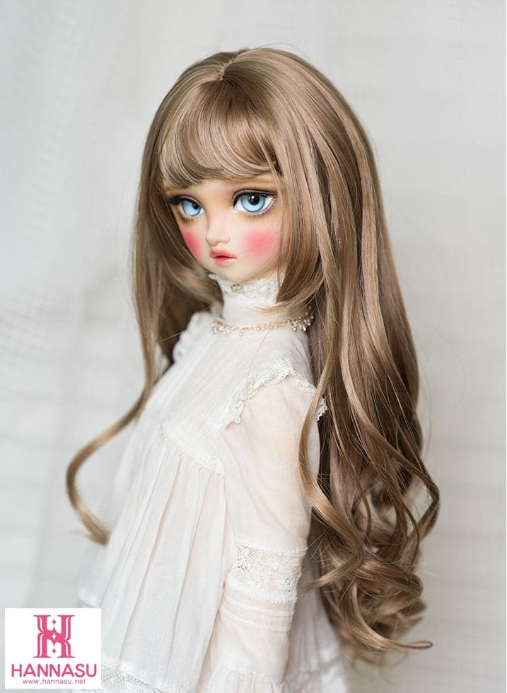 【HANNASU】HW-1111 娃用假髮 多色 / 8~9吋 BJD DD 1/3 MDD - 紀物書館+JiWu Bookstore