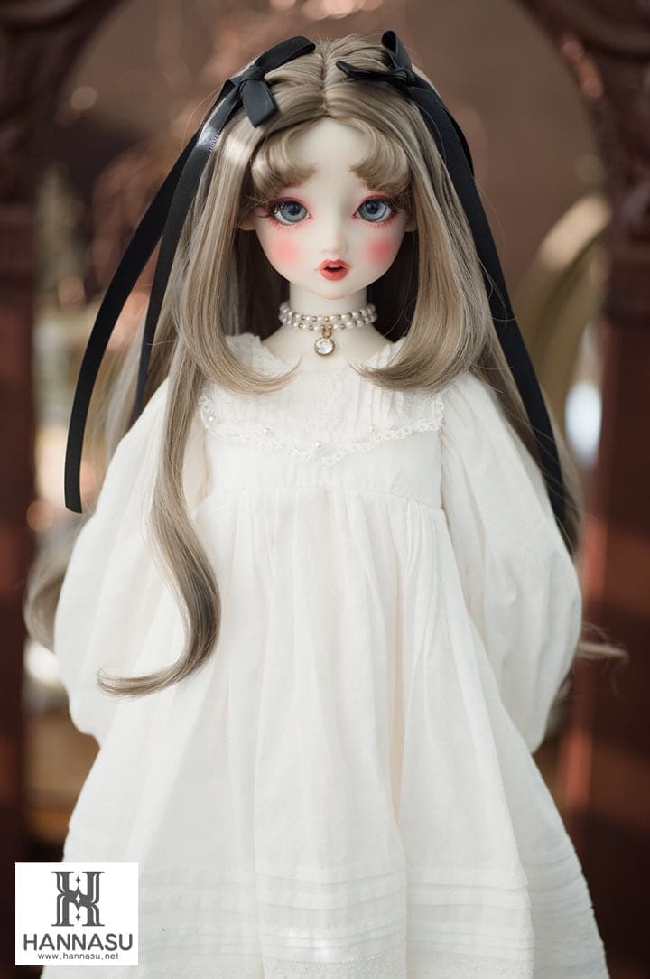 【HANNASU】HW-1113 娃用假髮 多色 / 7~8吋 BJD AZO2 iMda3.0 1/4 - 紀物書館+JiWu Bookstore