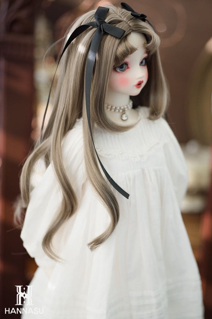 【HANNASU】HW-1113 娃用假髮 多色 / 7~8吋 BJD AZO2 iMda3.0 1/4 - 紀物書館+JiWu Bookstore