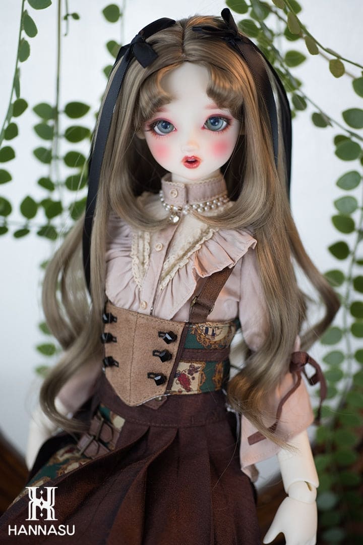 【HANNASU】HW-1113 娃用假髮 多色 / 7~8吋 BJD AZO2 iMda3.0 1/4 - 紀物書館+JiWu Bookstore