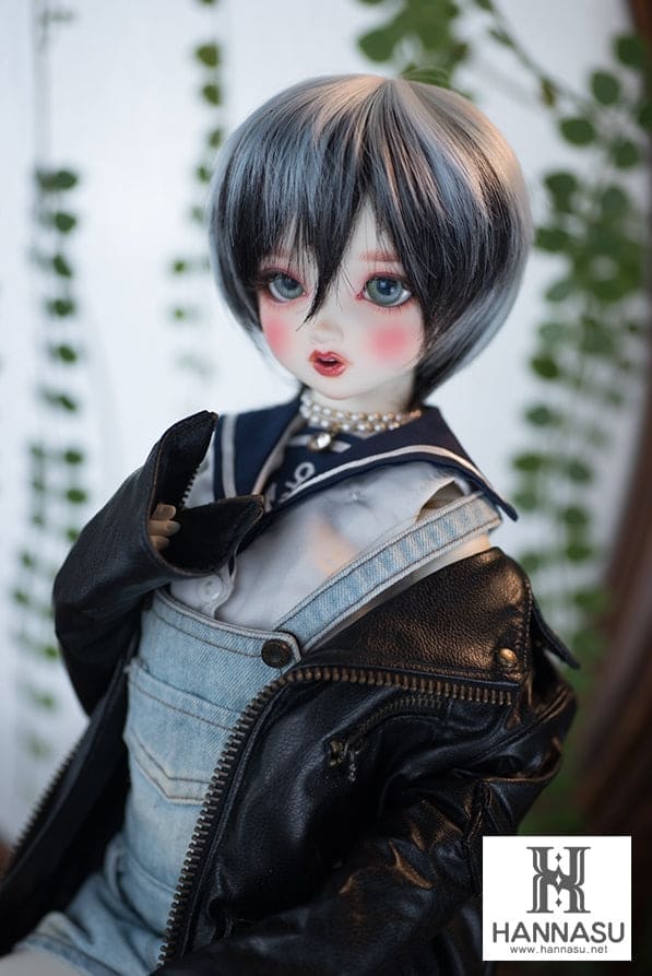 【HANNASU】HW-1116 娃用假髮 多色 / 7~8吋 BJD AZO2 iMda3.0 1/4 - 紀物書館+JiWu Bookstore