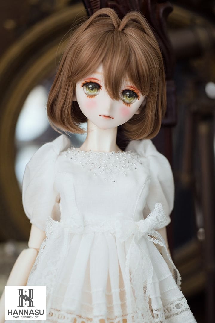 【HANNASU】HW-1117 娃用假髮 多色 / 6~7吋 BJD YoSD Angel Philia 1/6 - 紀物書館+JiWu Bookstore