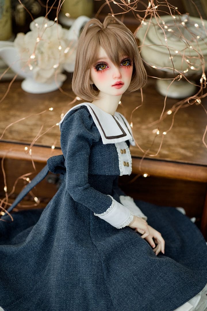 【HANNASU】HW-1117 娃用假髮 多色 / 9~10吋 BJD DD 1/3 MDD - 紀物書館+JiWu Bookstore