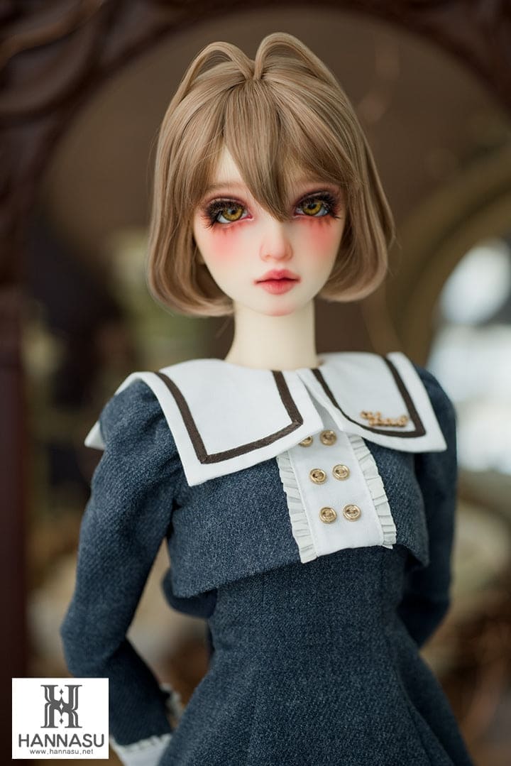 【HANNASU】HW-1117 娃用假髮 多色 / 6~7吋 BJD YoSD Angel Philia 1/6 - 紀物書館+JiWu Bookstore