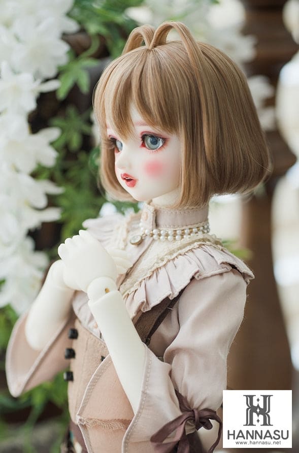 【HANNASU】HW-1117 娃用假髮 多色 / 9~10吋 BJD DD 1/3 MDD - 紀物書館+JiWu Bookstore