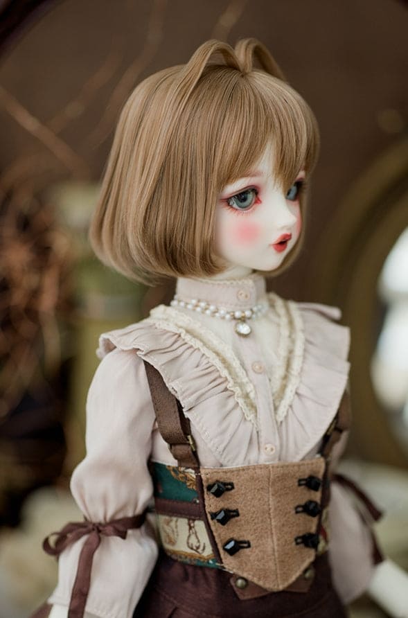 【HANNASU】HW-1117 娃用假髮 多色 / 6~7吋 BJD YoSD Angel Philia 1/6 - 紀物書館+JiWu Bookstore