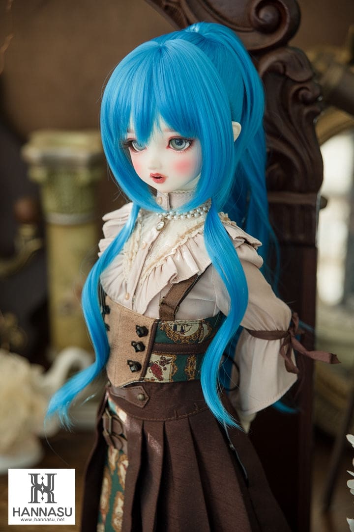 【HANNASU】HW-1121 娃用假髮 多色 / 9~10吋 BJD DD 3分 MDD